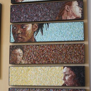 Art Mosaic Human