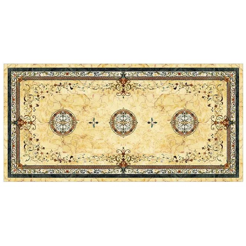 Rectangle Marble Water-jet Inlay