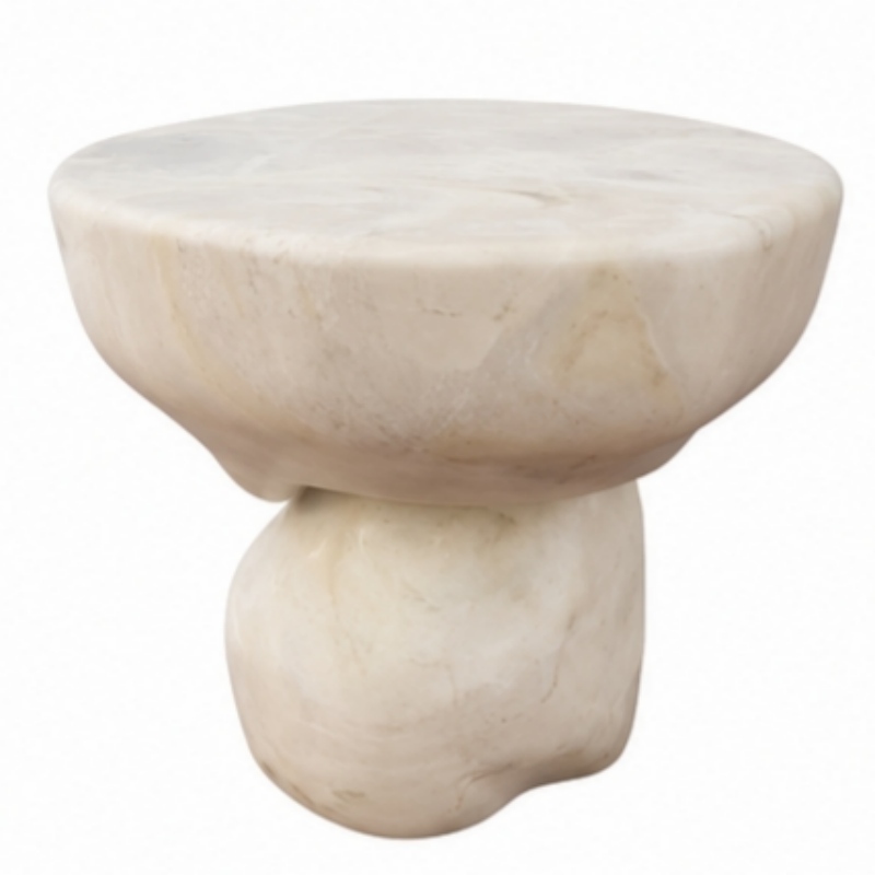 Green Marble Side Table